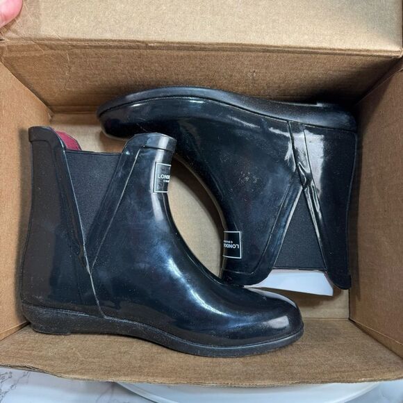 London fog Women’s rain ankle boot Size 7 NEW # Box K224 - Picture 9 of 10